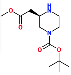 (image for) MCYM0644 (R)-4-N-Boc-piperazine-2-acetic acid methyl ester